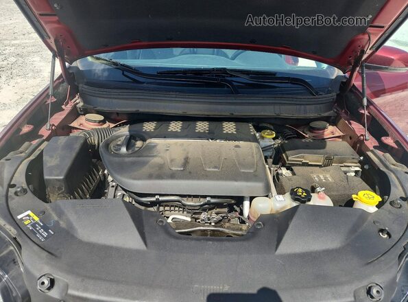 1C4PJMDX4MD137953 2021 JEEP CHEROKEE Красный Вид задней части салона