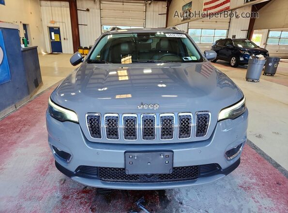1C4PJMDX4MD176283 2021 JEEP CHEROKEE Silver Widok z przodu