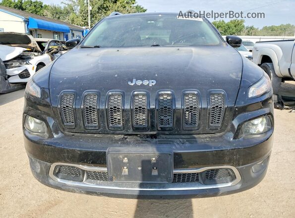 1C4PJMDX5JD521736 2018 JEEP CHEROKEE Black წინა ხედი