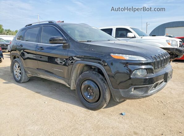 1C4PJMDX5JD521736 2018 JEEP CHEROKEE Black წინა მარჯვენა