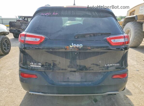 1C4PJMDX5JD521736 2018 JEEP CHEROKEE Black უკანა ხედი