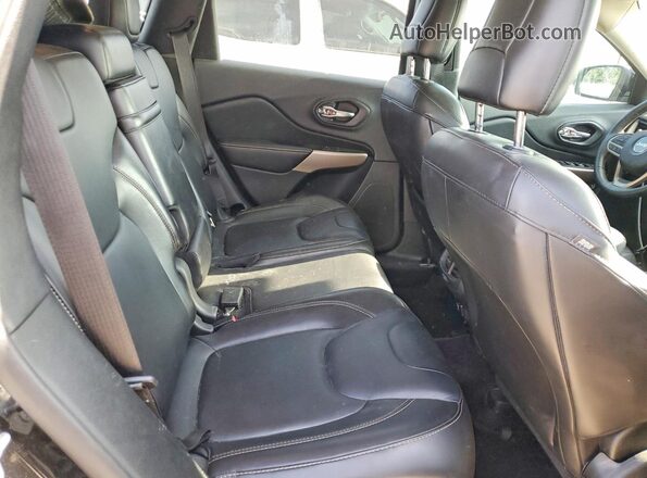 1C4PJMDX5JD521736 2018 JEEP CHEROKEE Black უკანა სავარძლების ხედი