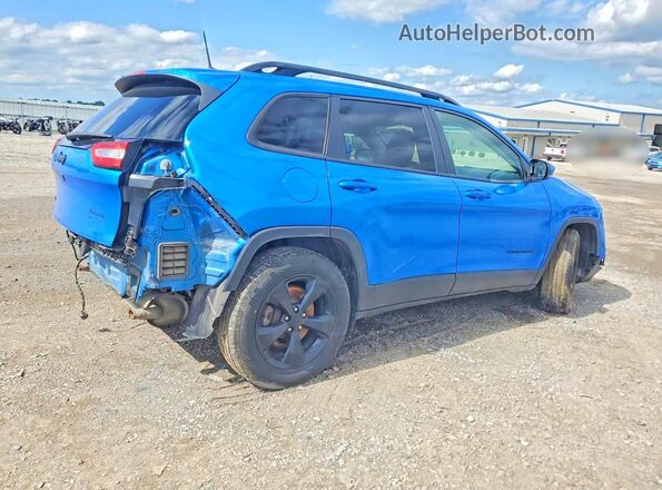 1C4PJMDX5JD541629 2018 JEEP CHEROKEE Blue Задня права чверть