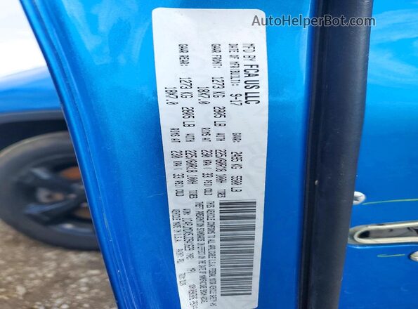 1C4PJMDX5JD541629 2018 JEEP CHEROKEE Blue Панорамний вид салону 360°