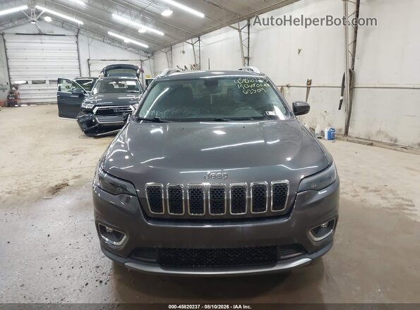 1C4PJMDX5KD310490 2019 JEEP CHEROKEE Gray უკანა სალონის ხედი