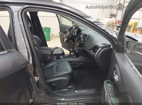 1C4PJMDX5KD310490 2019 JEEP CHEROKEE Gray წინა სალონის ხედი