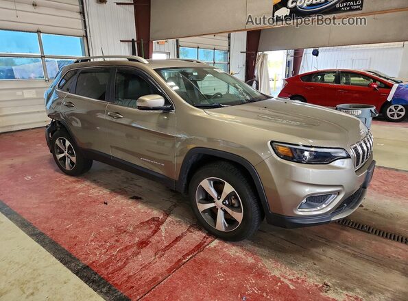 1C4PJMDX5LD635965 2020 JEEP CHEROKEE Tan Front right