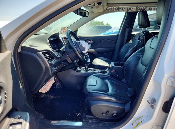 1C4PJMDX6KD112985 2019 JEEP CHEROKEE White Widok wnętrza z przodu