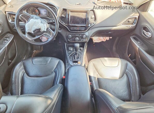 1C4PJMDX6KD112985 2019 JEEP CHEROKEE White Widok deski rozdzielczej