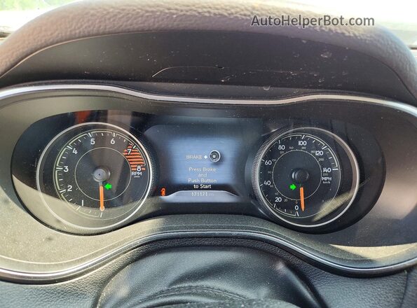 1C4PJMDX6KD112985 2019 JEEP CHEROKEE White Widok zestawu wskaźników