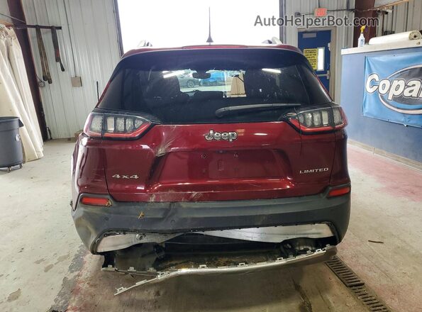 1C4PJMDX6KD136736 2019 JEEP CHEROKEE Burgundy Vista trasera
