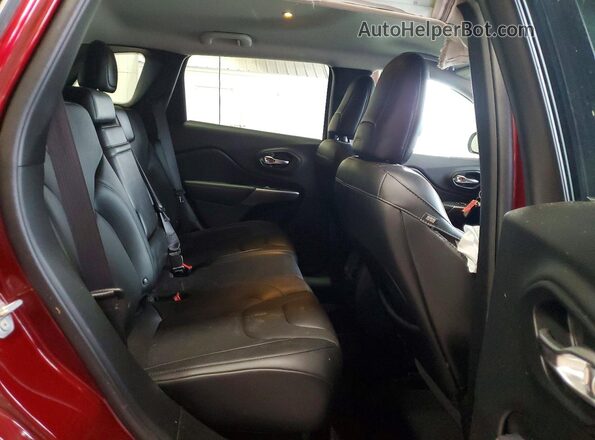 1C4PJMDX6KD136736 2019 JEEP CHEROKEE Burgundy Vista de los asientos traseros