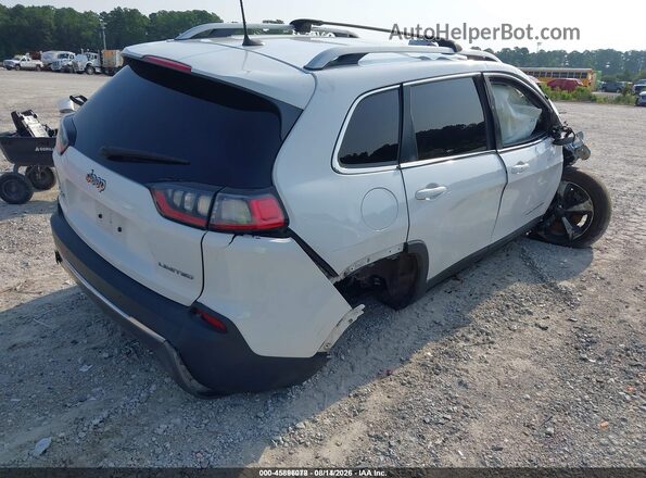 1C4PJMDX6KD338511 2019 JEEP CHEROKEE Белый Задняя правая четверть