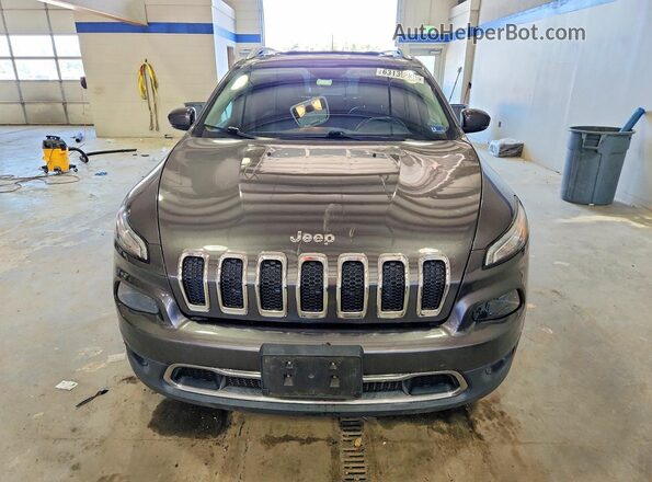 1C4PJMDX7JD610272 2018 JEEP CHEROKEE Gray Front view