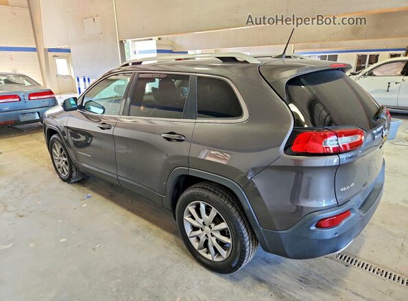 1C4PJMDX7JD610272 2018 JEEP CHEROKEE Gray Rear left