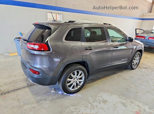 1C4PJMDX7JD610272 2018 JEEP CHEROKEE Gray Rear right