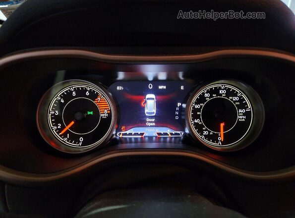 1C4PJMDX7JD610272 2018 JEEP CHEROKEE Gray Instrument cluster view
