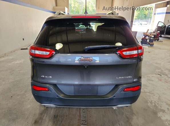 1C4PJMDX7JD610272 2018 JEEP CHEROKEE Gray Rear view