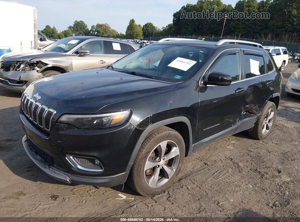 1C4PJMDX7KD150242 2019 JEEP CHEROKEE Black Przód lewy