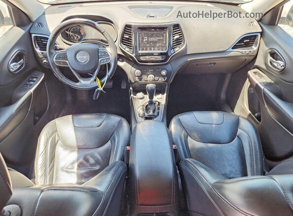 1C4PJMDX7KD156123 2019 JEEP CHEROKEE Белый Вид панели приборов