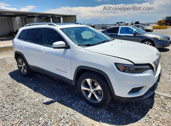 1C4PJMDX7KD156123 2019 JEEP CHEROKEE Белый Передняя правая четверть