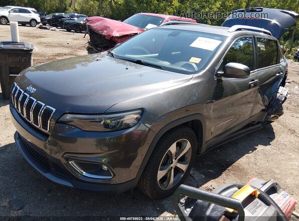 1C4PJMDX7KD186335 2019 JEEP CHEROKEE Серый Передняя левая четверть