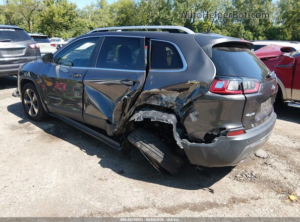 1C4PJMDX7KD186335 2019 JEEP CHEROKEE Серый Задняя левая четверть