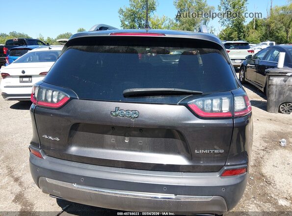 1C4PJMDX7KD186335 2019 JEEP CHEROKEE Серый 
