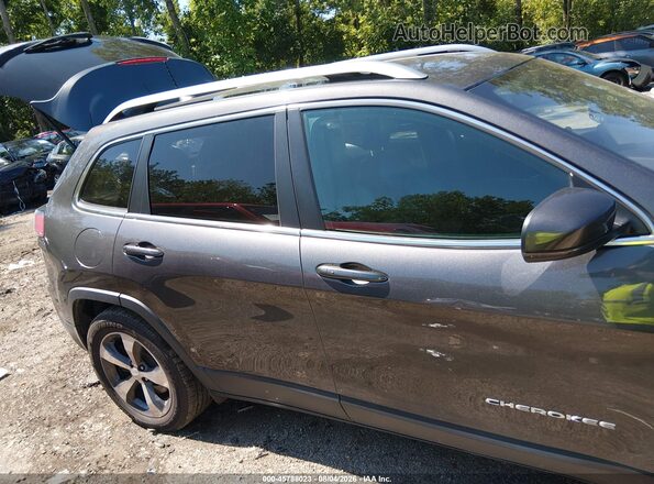 1C4PJMDX7KD186335 2019 JEEP CHEROKEE Серый Вид задней части салона
