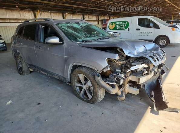 1C4PJMDX7KD235906 2019 JEEP CHEROKEE Gray Przód prawy