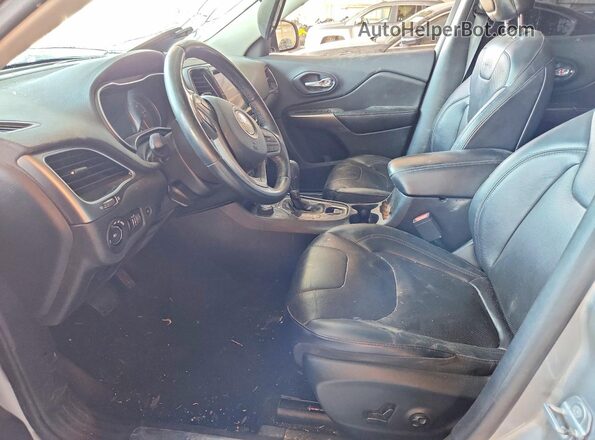 1C4PJMDX7KD235906 2019 JEEP CHEROKEE Gray Widok wnętrza z przodu