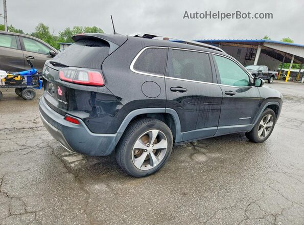 1C4PJMDX7KD371341 2019 JEEP CHEROKEE Черный Задняя правая четверть