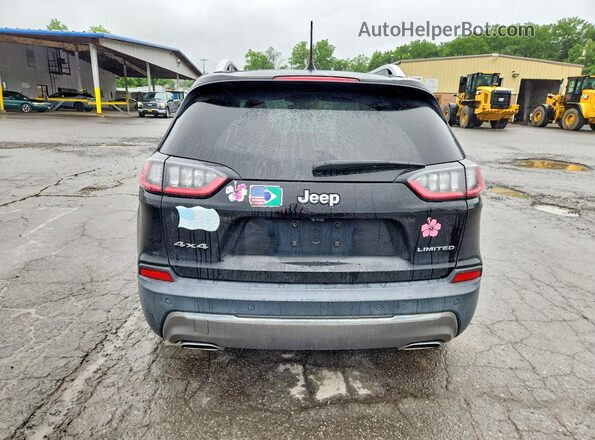 1C4PJMDX7KD371341 2019 JEEP CHEROKEE Черный Вид сзади