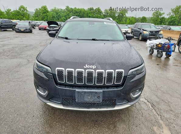 1C4PJMDX7KD371341 2019 JEEP CHEROKEE Черный Вид спереди