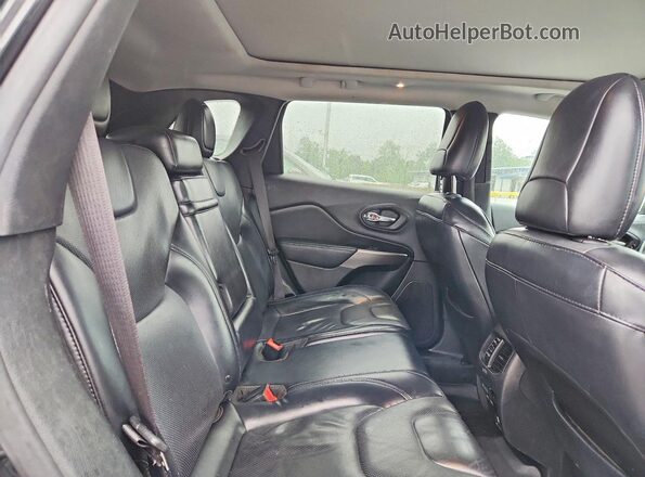 1C4PJMDX7KD371341 2019 JEEP CHEROKEE Черный Вид задней части салона