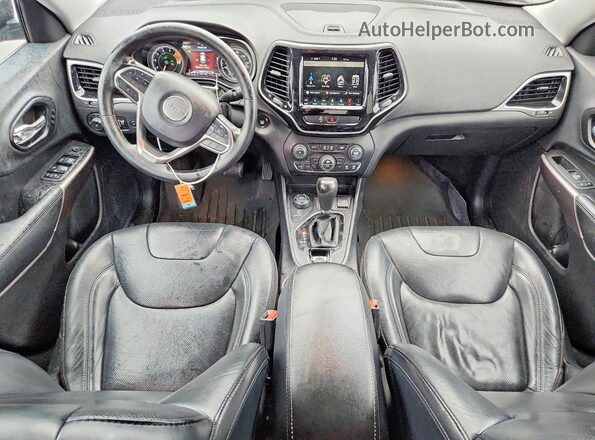 1C4PJMDX7KD371341 2019 JEEP CHEROKEE Черный Вид панели приборов