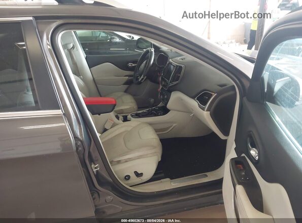 1C4PJMDX7KD371470 2019 JEEP CHEROKEE Black Vista interior delantera