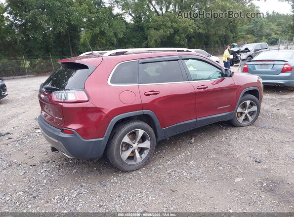 1C4PJMDX7KD377950 2019 JEEP CHEROKEE Red Tył prawy