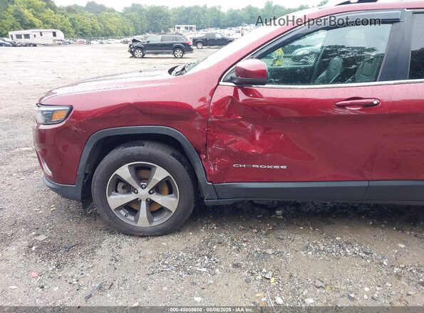 1C4PJMDX7KD377950 2019 JEEP CHEROKEE Red Widok z przodu