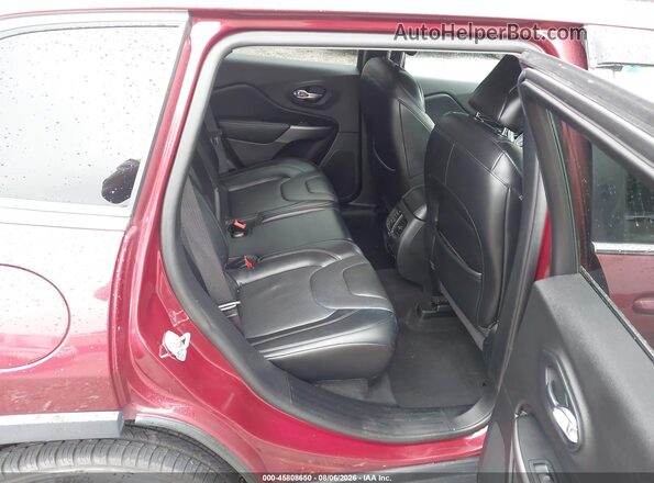 1C4PJMDX7KD377950 2019 JEEP CHEROKEE Red Widok naklejki z numerem VIN