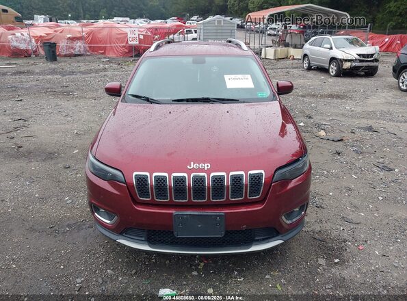 1C4PJMDX7KD377950 2019 JEEP CHEROKEE Red Widok zestawu wskaźników