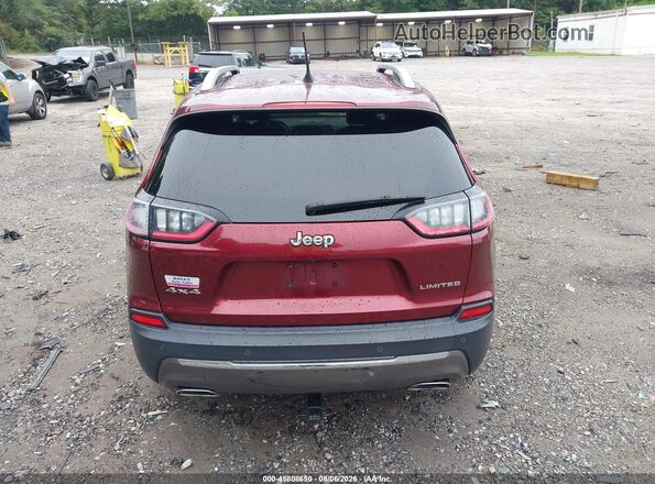 1C4PJMDX7KD377950 2019 JEEP CHEROKEE Red 