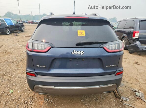 1C4PJMDX7LD583058 2020 JEEP CHEROKEE Синий Вид сзади