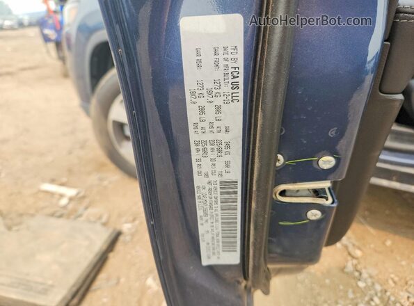 1C4PJMDX7LD583058 2020 JEEP CHEROKEE Синий Вид наклейки с VIN-кодом