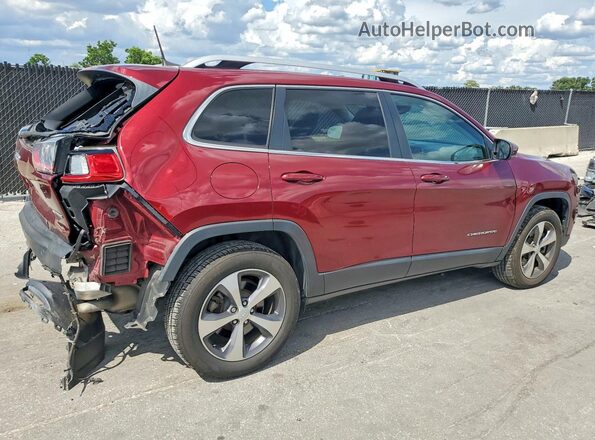 1C4PJMDX7MD175547 2021 JEEP CHEROKEE Red Delantero derecho