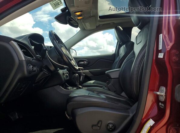 1C4PJMDX7MD175547 2021 JEEP CHEROKEE Red Vista de la etiqueta del VIN