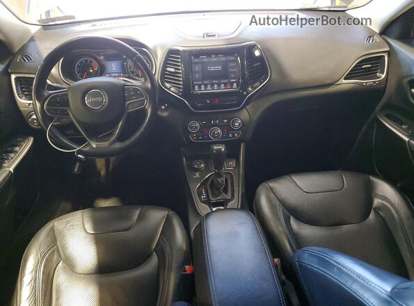 1C4PJMDX8KD317630 2019 JEEP CHEROKEE Gray Widok deski rozdzielczej