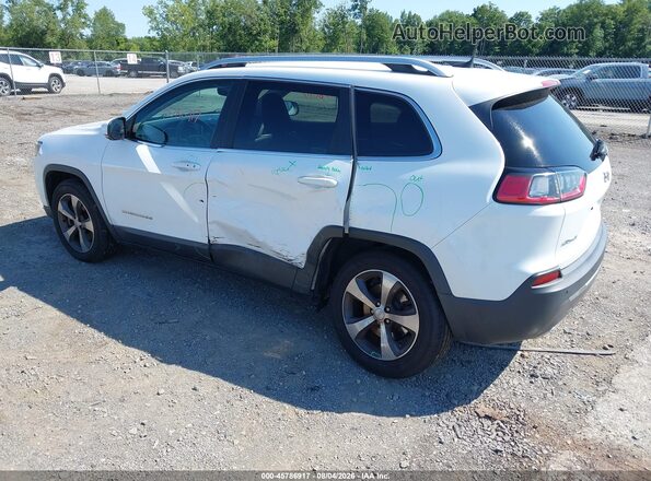 1C4PJMDX8KD322052 2019 JEEP CHEROKEE White Задня ліва чверть
