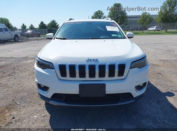 1C4PJMDX8KD322052 2019 JEEP CHEROKEE White Вид щитка приладів