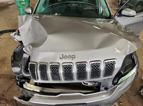1C4PJMDX8KD342639 2019 JEEP CHEROKEE Silver Widok komory silnika